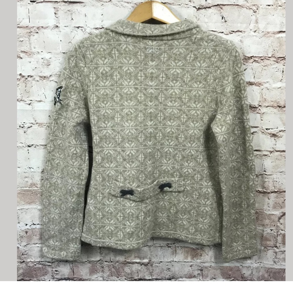 Odd Molly Sweater Blazer 3 Medium Large Lambs wool - Picture 2 of 9